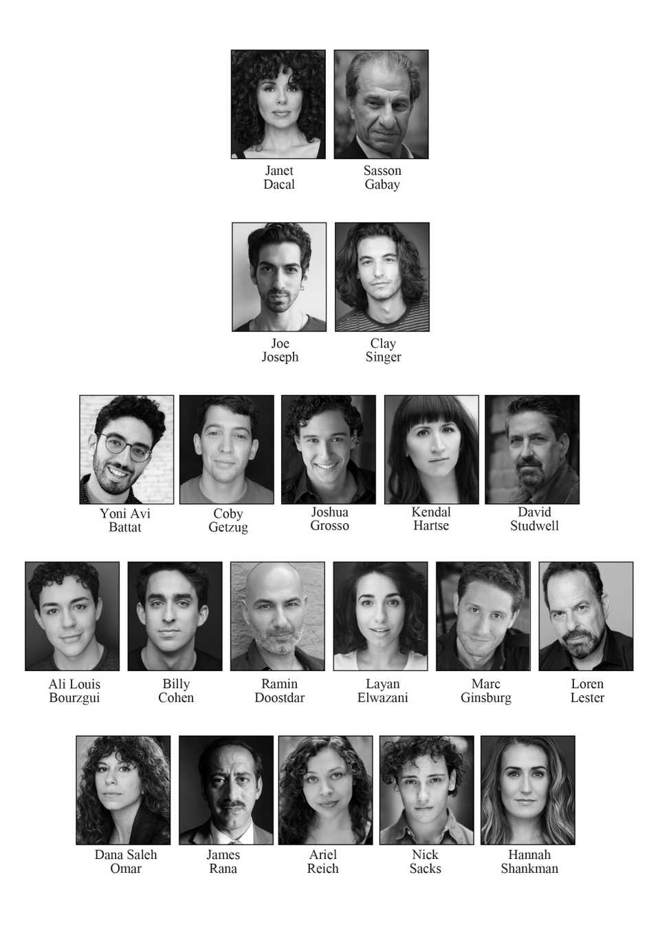 The Band’s Visit Cast Photos