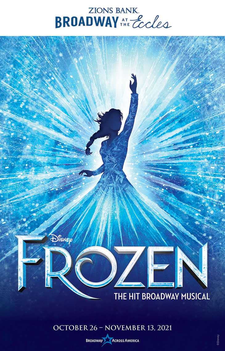 Broadway at the Eccles Frozen cover image